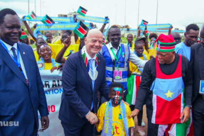Gianni Infantino Visits South Sudan